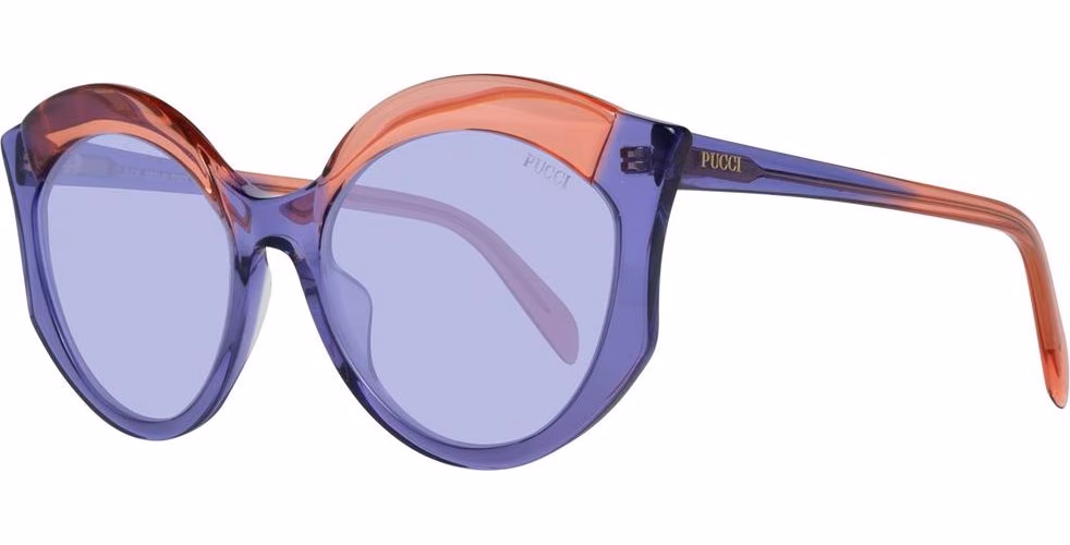 Emilio Pucci Purple Plastic Sunglasses