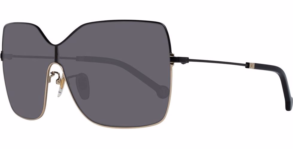 Carolina Herrera Black Metal Sunglasses