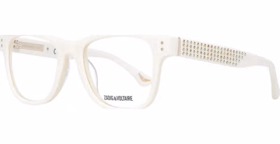 Cream Plastic Glasses (Frames)