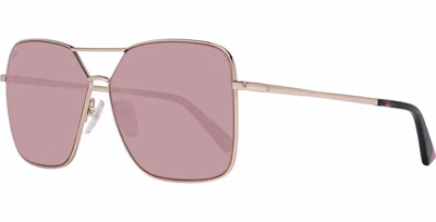 Rose Gold Metal Sunglasses