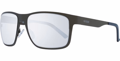 Gray Metal Sunglasses