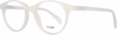 White Acetate Glasses (Frames)