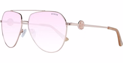 Rose Gold Metal Sunglasses