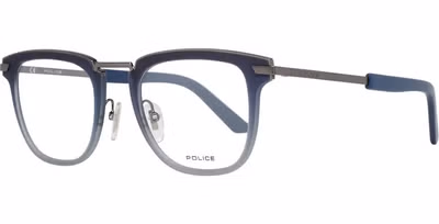 Blue Metal & Plastic Glasses (Frames)