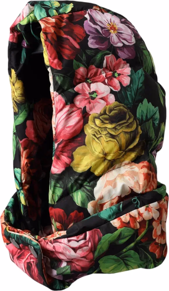 Dolce & Gabbana Hat Multicolor Floral Whole Head Wrap Hat