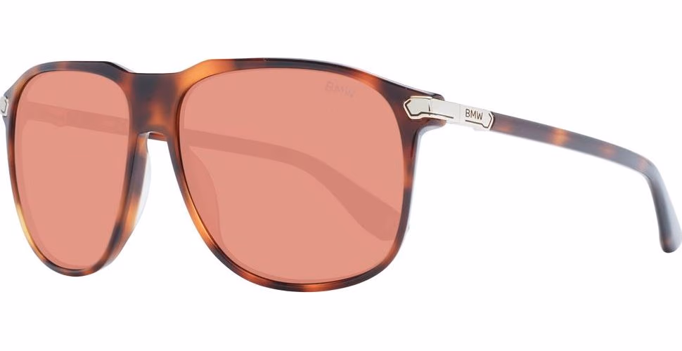 BMW Brown Plastic Sunglasses