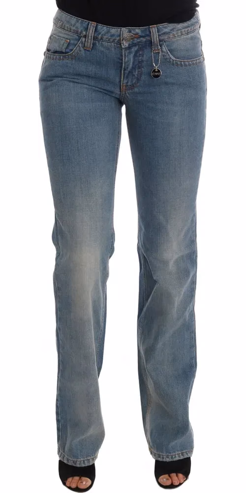 Costume National Blue Wash Cotton Classic Jeans