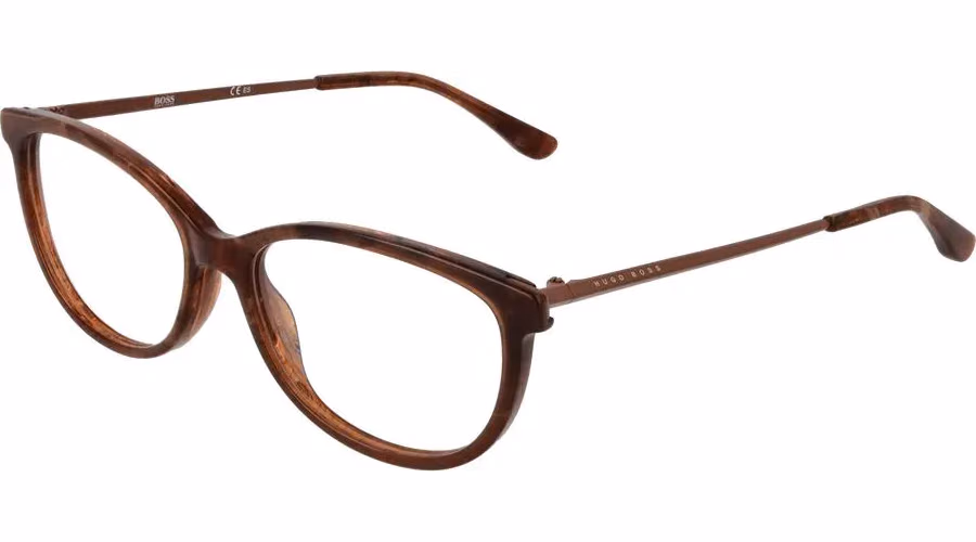 Hugo Boss Brown Acetate Glasses (Frames)