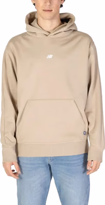 Beige Recycled Polyester Hoodie