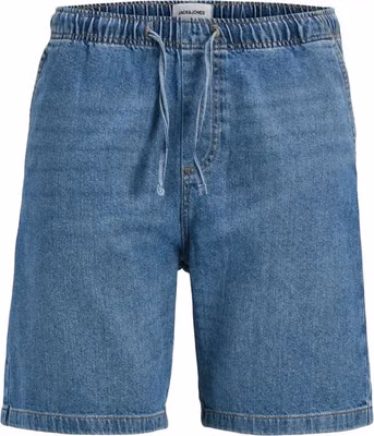 Light Blue Cotton Bermuda Shorts