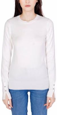 White Cotton Sweatshirt