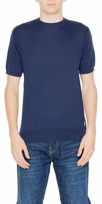 Blue Cotton T-Shirt