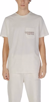 Cream Cotton T-Shirt