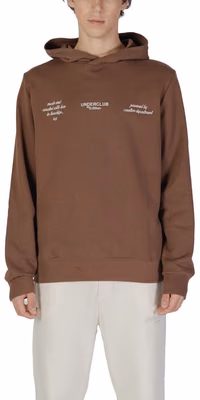 Brown Cotton Hoodie