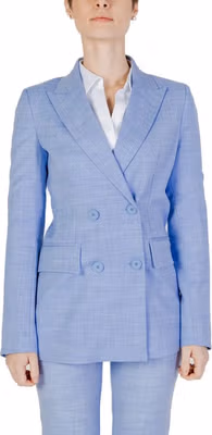 Blue Viscose Blazer