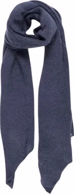 Blue Recycled Polyester Scarf