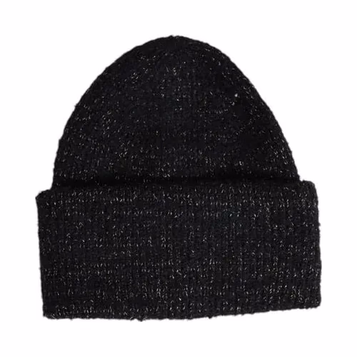 Pieces Black Recycled Polyester Cap (Baseball Hat)