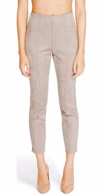 Gray Polyester Leggings