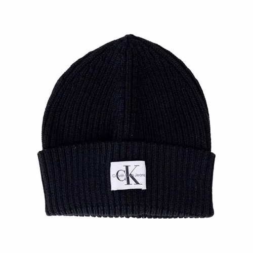 Calvin Klein Jeans Black Wool Cap (Baseball Hat)