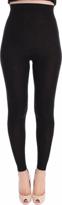 Gray Cashmere Stretch Tights