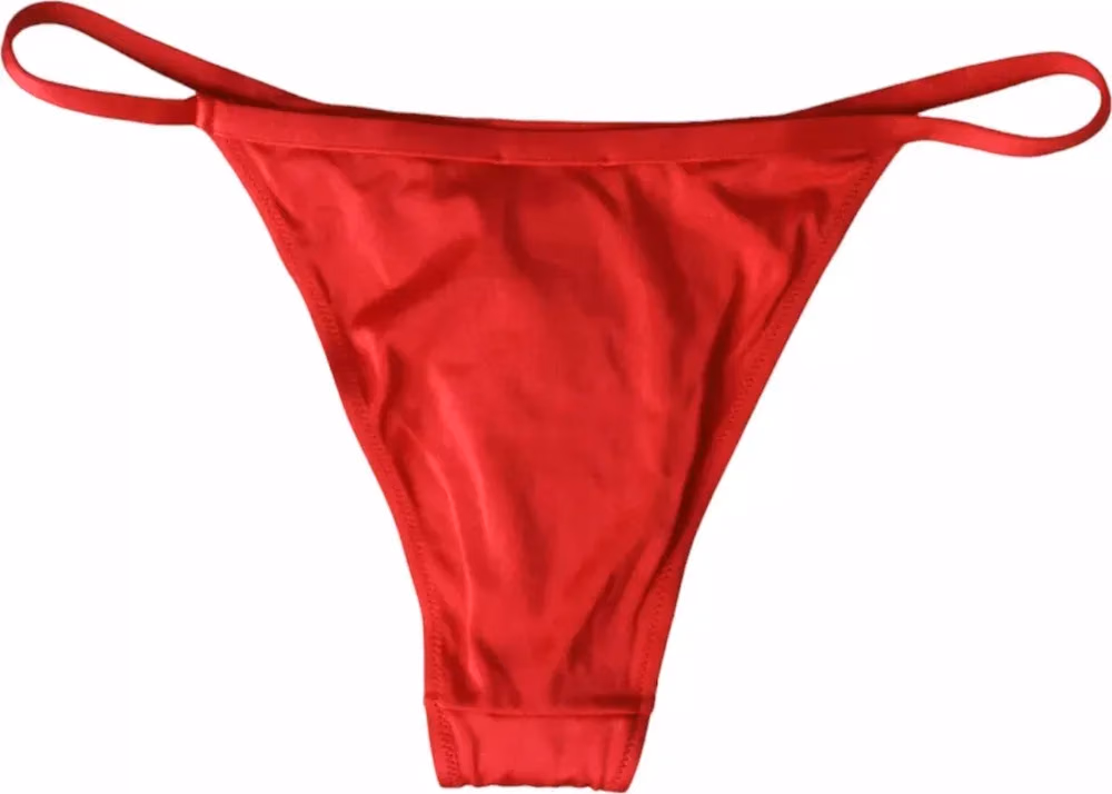 Dolce & Gabbana Red Nylon Stretch Beachwear Swimwear Bottom Bikini