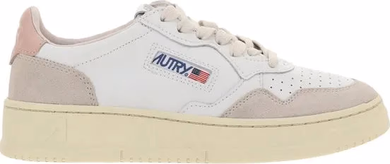 Autry White Leather Low Top Sneakers
