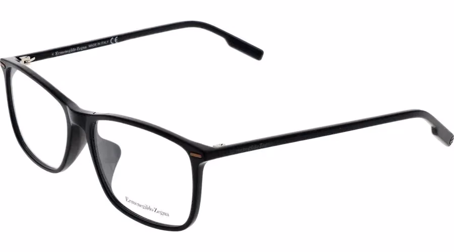 Ermenegildo Zegna Black Acetate Glasses (Frames)