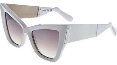 White Acetate Sunglasses