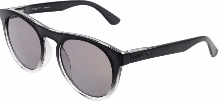 Serengeti Gray Plastic Sunglasses