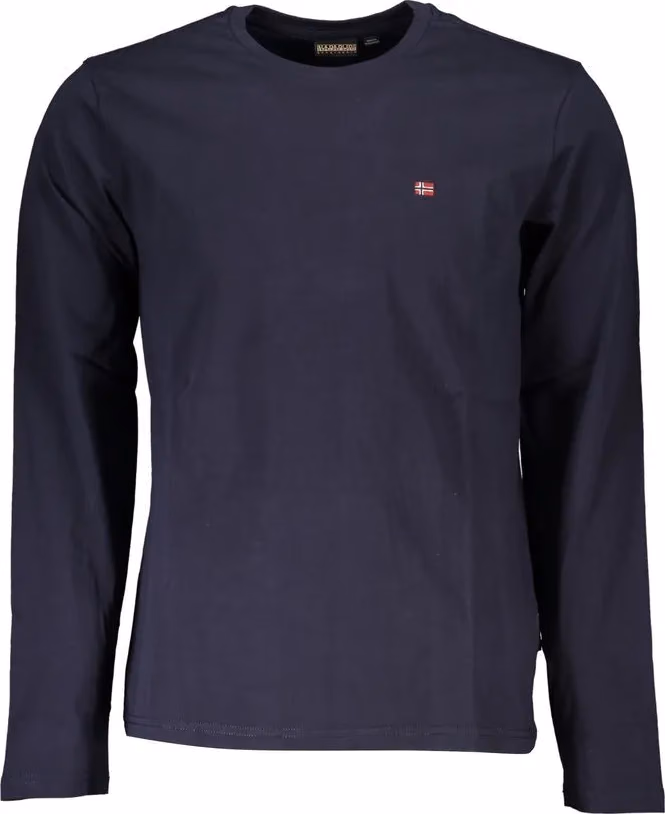 Napapijri Blue Cotton Sportswear