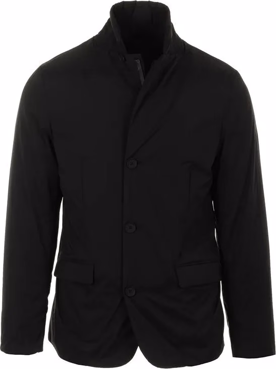 People Of Shibuya Black Polyester Coat