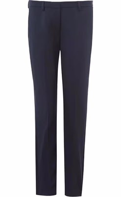 Blue Wool Dress Pants