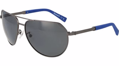 Gray Metal Sunglasses