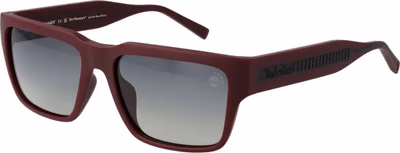 Burgundy Plastic Sunglasses
