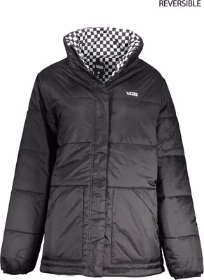 Black Nylon Jackets & Coat