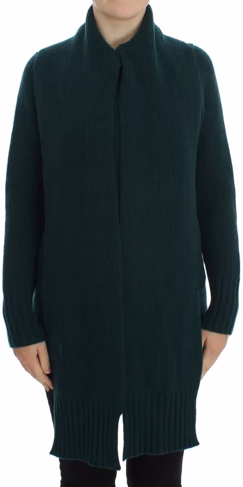 Dolce & Gabbana Green Knitted Cashmere Cardigan