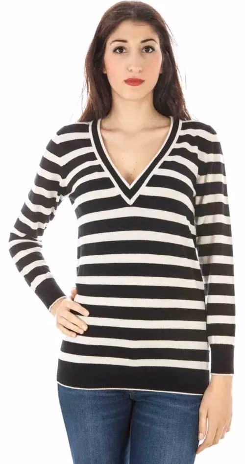 Fred Perry Nero Wool Women Sweater
