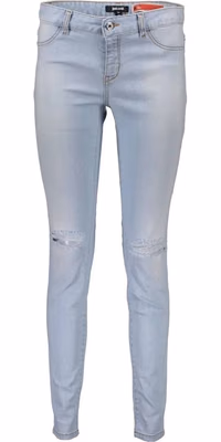 Azzurro Cotton Women's Jeans