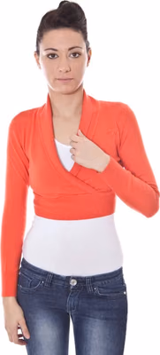 Rosso Viscosa Women's Shrug