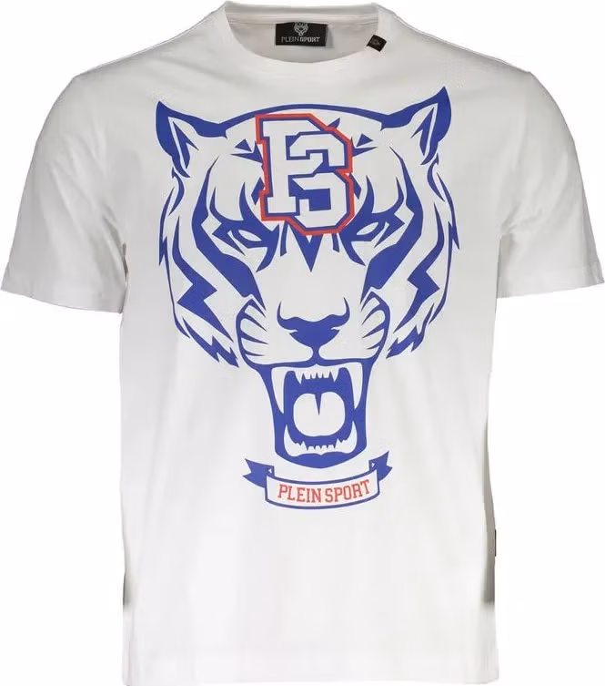 Plein Sport White Cotton T-Shirt