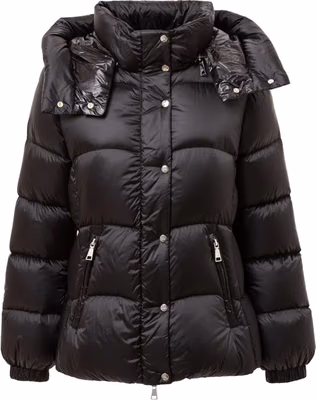 Black Polyamide Coat