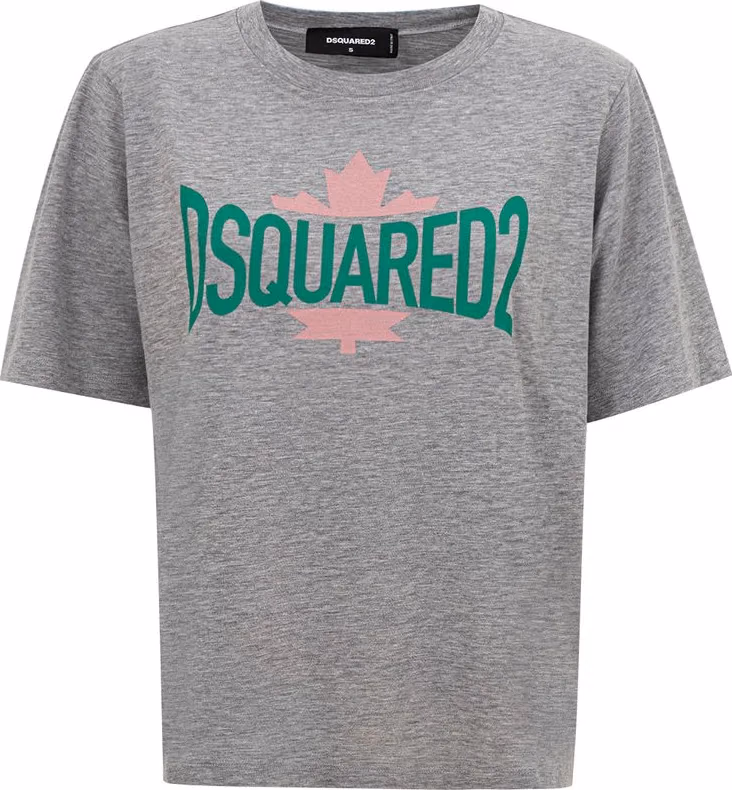 Dsquared² Gray Cotton T-Shirt