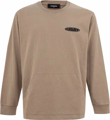 Beige Cotton T-Shirt