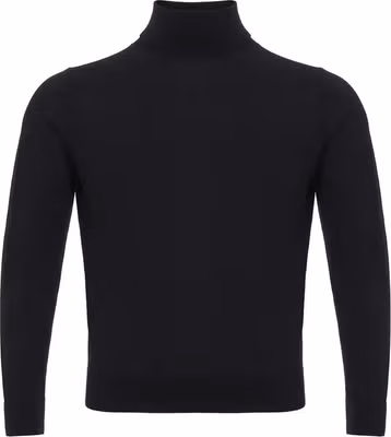 Black Cashmere Turtleneck