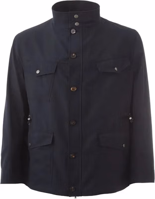 Blue Wool Coat