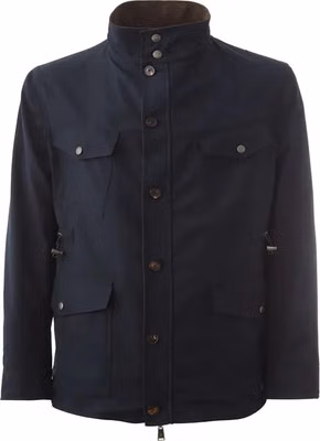 Blue Wool Coat