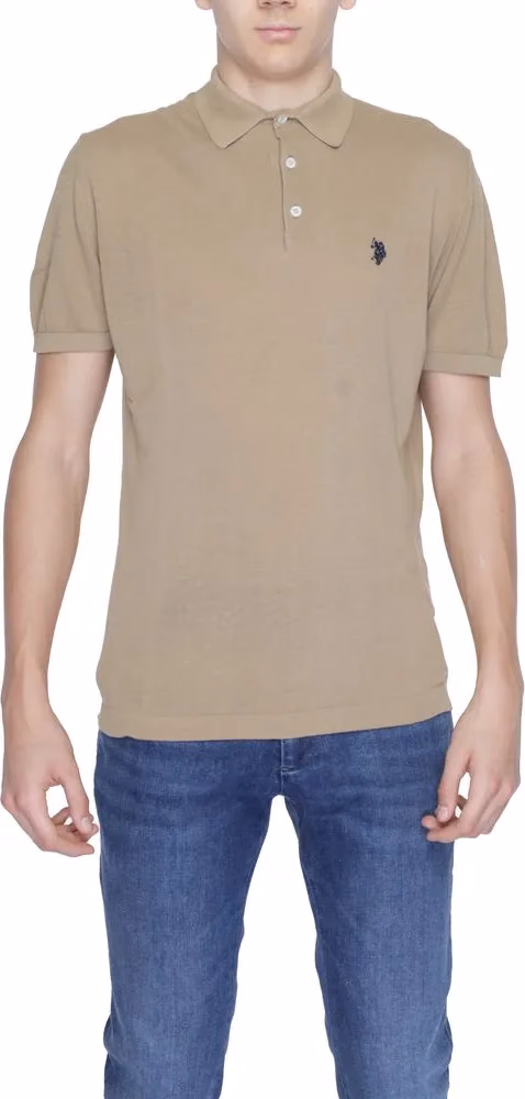 U.S. POLO ASSN. Beige Denim Shirt