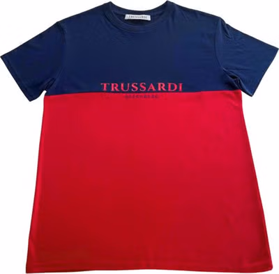 Red Cotton Men T-Shirt