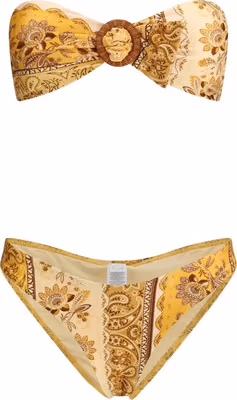 Yellow Lycra Bikini