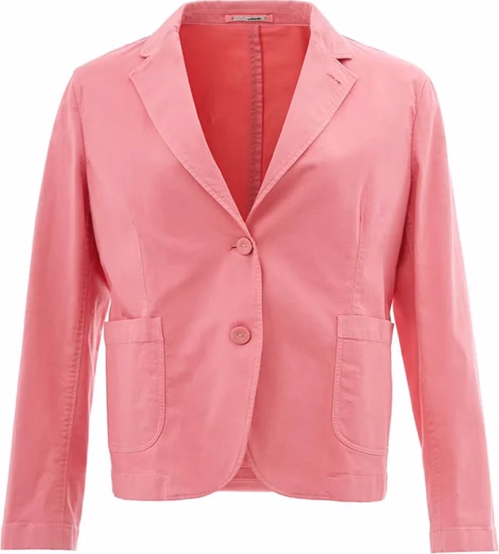 Lardini Pink Cotton Blazer